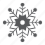 snowflake, winter, weather, cold, freeze, frozen, crystal, fros 