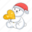 lovely bear, christmas teddy, christmas bear, christmas love, xmas bear 