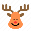 reindeer, deer, wildlife, holiday, stag, xmas, animal, christmas, elk