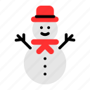 snowman, clause, decoration, cold, holiday, man, winter, xmas, christmas