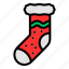christmas, stocking, socks, footwear, xmas, decoration, fashion, clothes, clothing 
