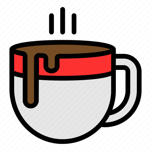 Hot, cocoa, chocolate, cup, food, delicious, sweet icon - Download on Iconfinder
