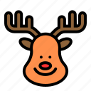 reindeer, animal, deer, christmas, winter, xmas, wildlife, decoration, mammal
