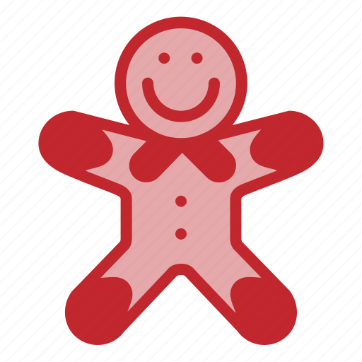 Gingerbread, man, cookie, dessert, sweet, christmas, tasty icon - Download on Iconfinder