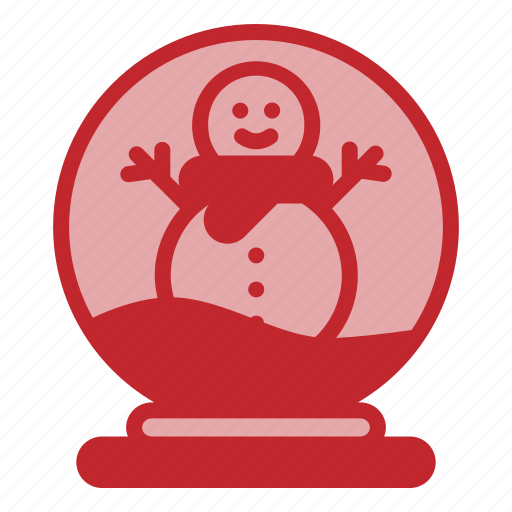 Snow, globe, christmas, decoration, winter, xmas, tree icon - Download on Iconfinder