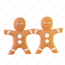 gingerbread, man, gingerbread man, christmas-cookie, cookie, sweet, dessert, food, bakery 