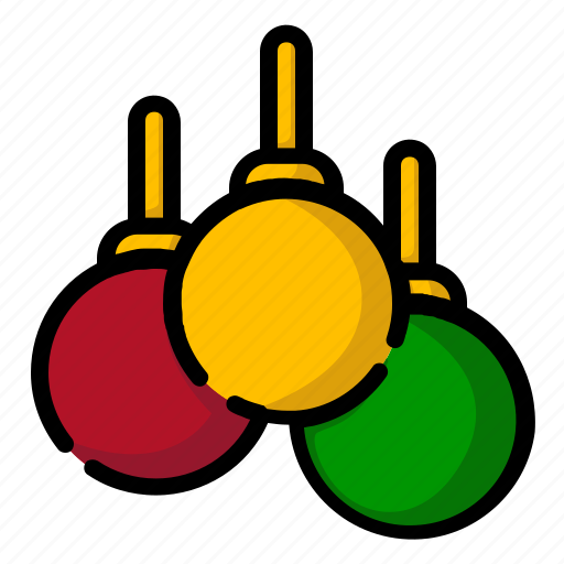 Accessories, christmas, balls, lamps icon - Download on Iconfinder