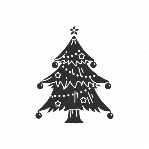 Christmas tree, pine tree, star, tree icon - Download on Iconfinder