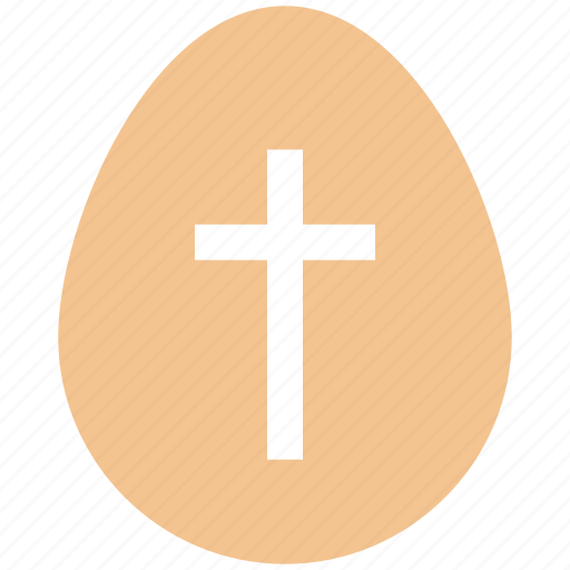 Christmas, cross sign, easter, egg, holiday icon - Download on Iconfinder