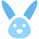 animal, bunny, bunny face, christmas, hare, rabbit face
