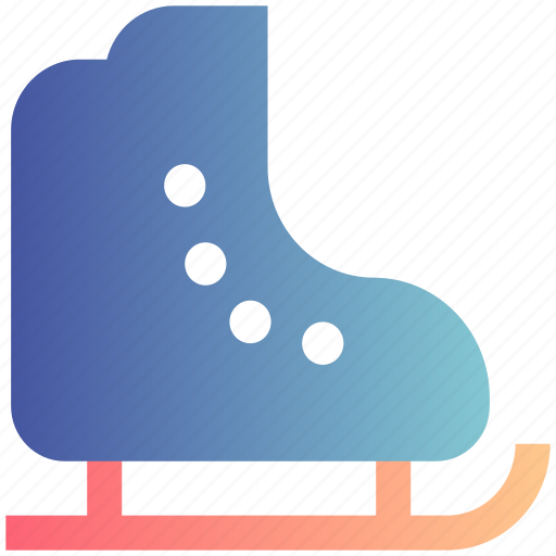 Christmas, shoes, skating, skating shoes, snow, winter icon - Download on Iconfinder