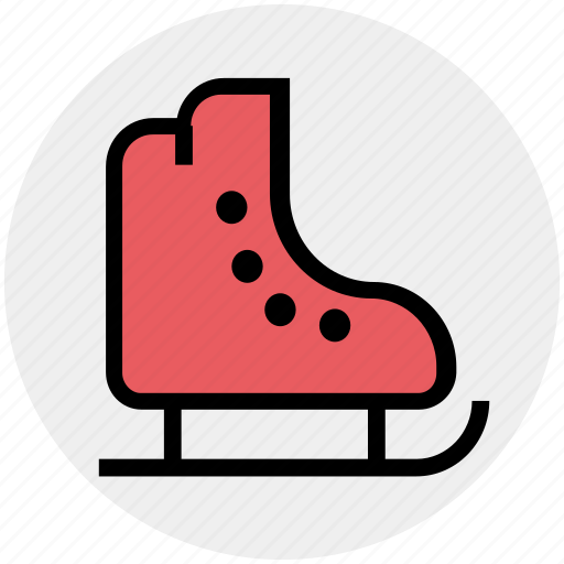 Christmas, shoes, skating, skating shoes, snow, winter icon - Download on Iconfinder