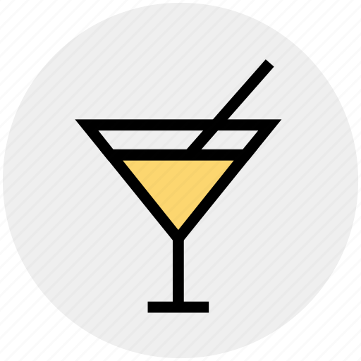 Beverage, christmas, drink, glass, straw, wine icon - Download on Iconfinder
