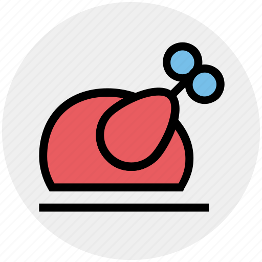 Chicken, christmas, eating, food, grilled, party, turkey icon - Download on Iconfinder