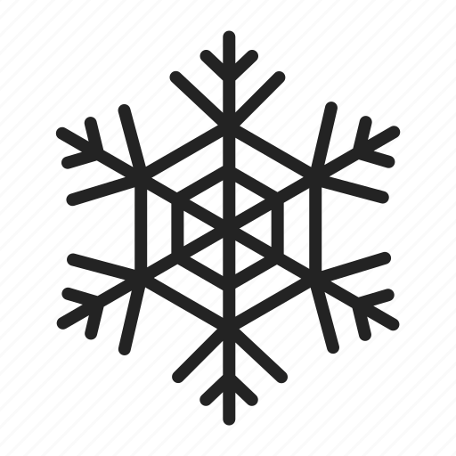 Snow, christmas, happy, year, thin, icon, winter icon - Download on Iconfinder