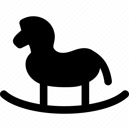 Child, horse, play, rocking, toy, wood, wooden horse icon - Download on Iconfinder