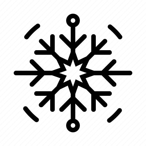 Snow, winter, december, decoration, snowflake, cold, xmas icon - Download on Iconfinder