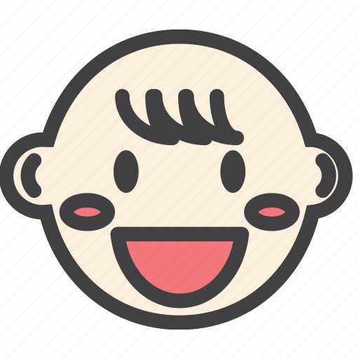 Boy, cute, face, man, smile, ิbaby icon - Download on Iconfinder