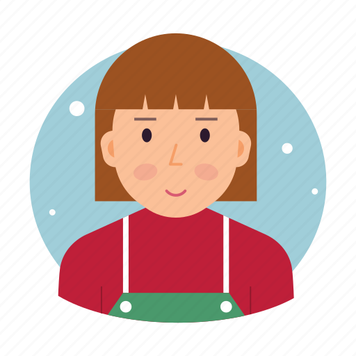 Christmas, avatar, girl icon - Download on Iconfinder