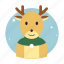 christmas, deer, reindeer 
