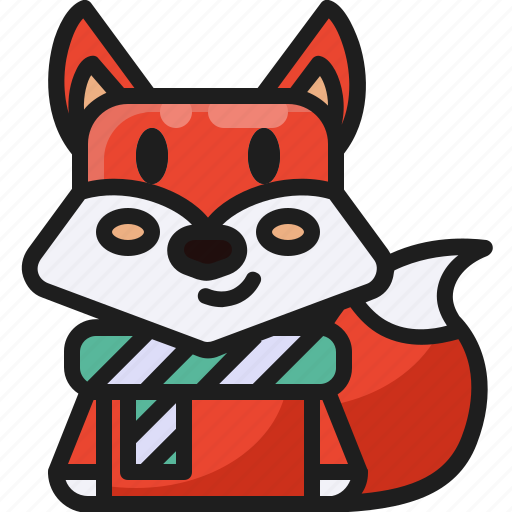 Xmas, christmas, animal, winter, fox icon - Download on Iconfinder