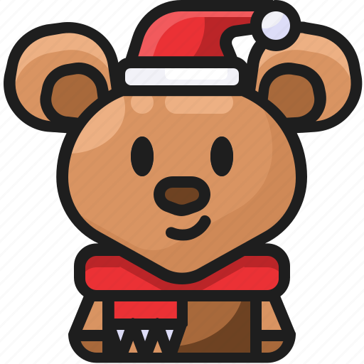 Hat, christmas, animal, xmas, rat icon - Download on Iconfinder