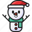 hat, winter, snowman, scarf, christmas, xmas, frosty 