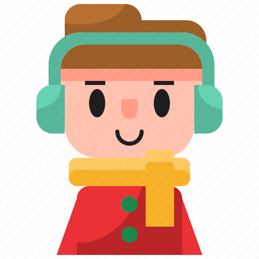 Man, young, christmas, winter, xmas, boy, avatar icon - Download on Iconfinder
