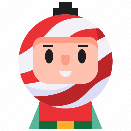 Young, ball, christmas, winter, xmas, boy, avatar icon - Download on Iconfinder