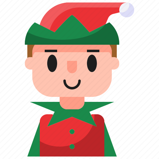 Young, christmas, winter, elf, xmas, boy, avatar icon - Download on Iconfinder