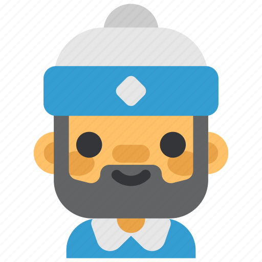 Avatar, beard, christmas, hat, man, user, winter icon - Download on Iconfinder