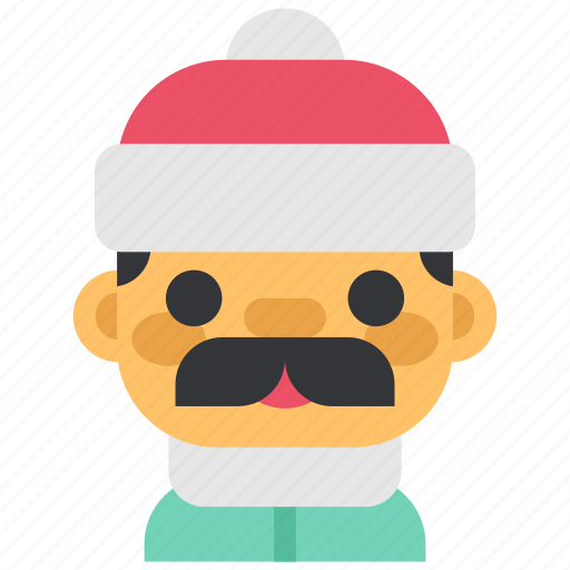Avatar, christmas, hat, holiday, man, winter, xmas icon - Download on Iconfinder
