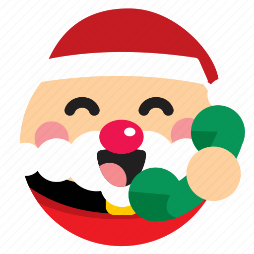 Call, contact, phone, saint nick, santa, help, support icon - Download on Iconfinder