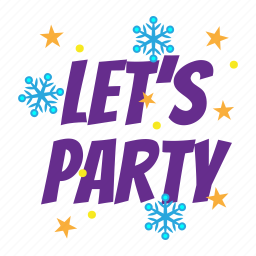 Party, celebration, birthday, wedding, christmas, newyear, fun sticker - Download on Iconfinder