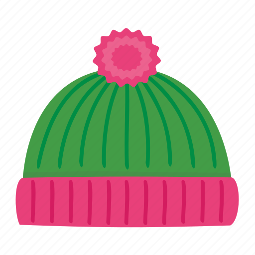 Winter, hat, cold, snow, christmas, xmas, clothing sticker - Download on Iconfinder