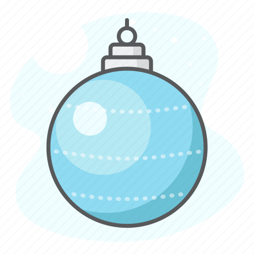 Ball, blue, bulb, christmas, decoration, holiday, xmas icon - Download on Iconfinder