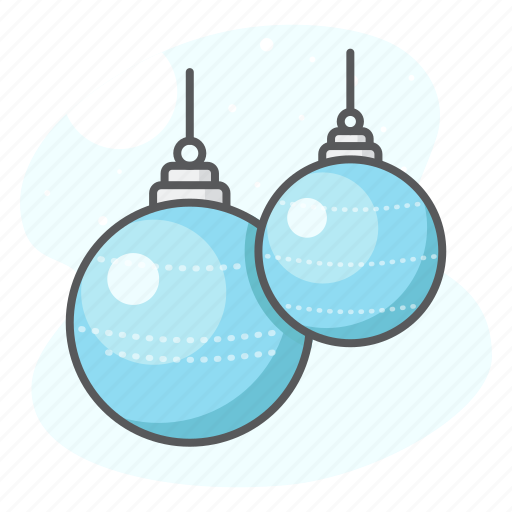 Ball, blue, bulb, christmas, decoration, holiday, xmas icon - Download on Iconfinder