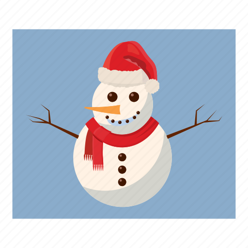 Cartoon, christmas, hat, snow, snowman, winter, xmas icon - Download on Iconfinder
