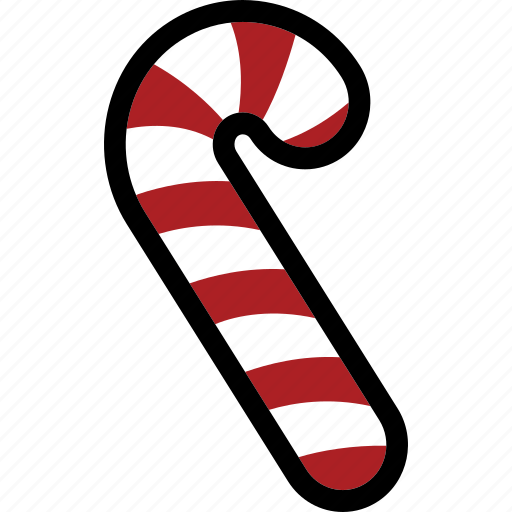 Candy, cane, christmas, candy cane, sweets icon - Download on Iconfinder