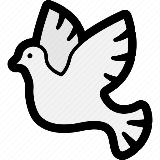 Bird, dove, christmas, flying icon - Download on Iconfinder