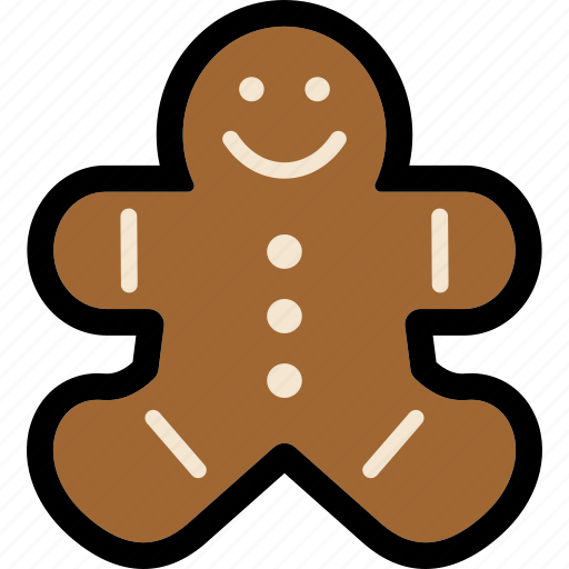 Cookie, gingerbread, man, bread, ginger, gingerbread man icon - Download on Iconfinder
