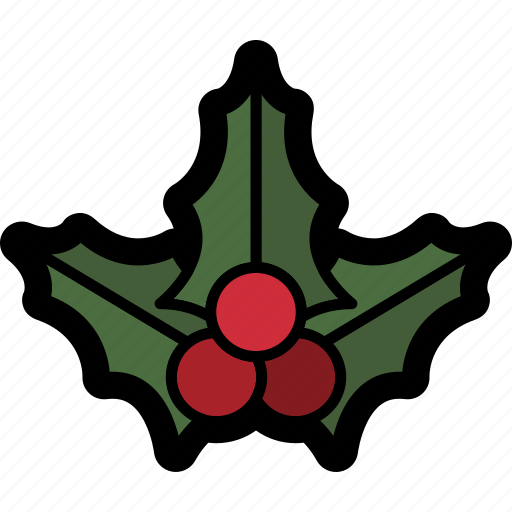 Christmas, holly, mistletoe icon - Download on Iconfinder