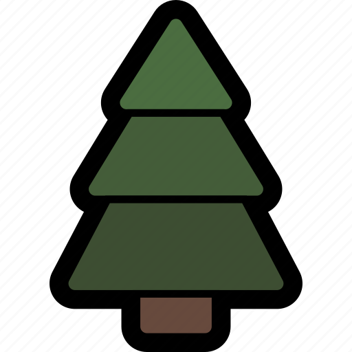 Pine, tree, christmas, christmas tree, fir, fir tree, pine tree icon - Download on Iconfinder