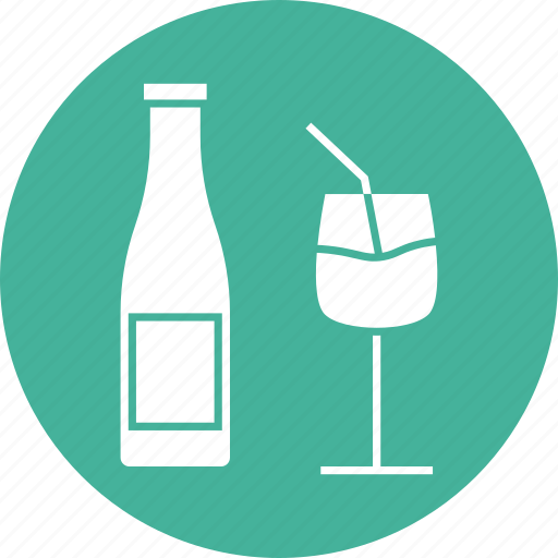 Glass and bottle, utensils, chef, cook, gastronomy, restaurant icon - Download on Iconfinder