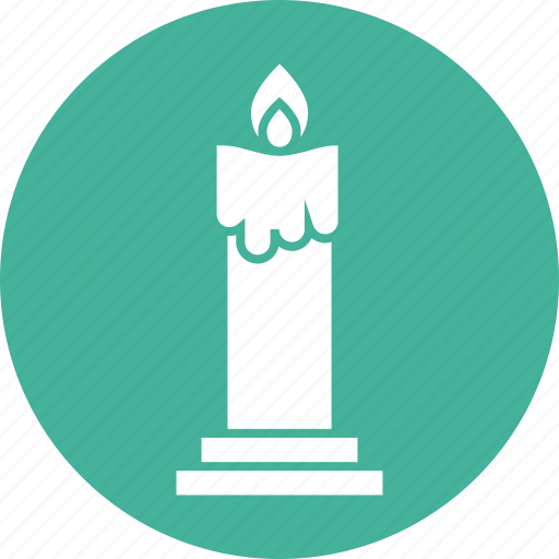 Candle, cake, celebration, decoration, fire, flame, hot icon - Download on Iconfinder