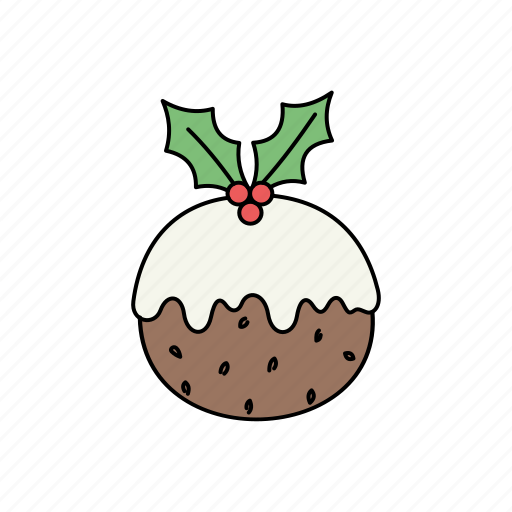 Celebration, christmas, pudding, xmas icon - Download on Iconfinder