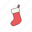 christmas, gift, xmas, stocking 