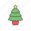holiday, christmas, xmas, tree 
