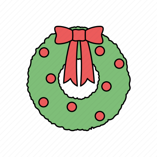 Wreath, christmas, xmas, decoration icon - Download on Iconfinder