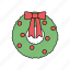wreath, christmas, xmas, decoration 